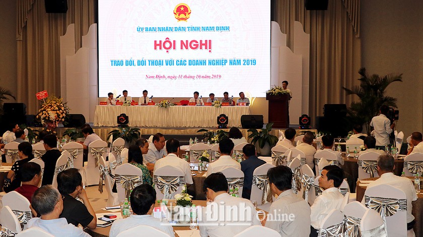 Nam Định: Chú trọng đối thoại, tháo gỡ khó khăn cho doanh nghiệp