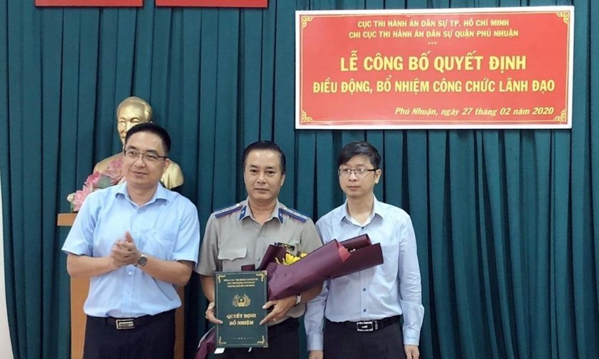  Bổ nhiệm Phó Chi cục trưởng THADS quận Phú Nhuận