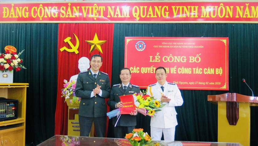 Thái Nguyên: Chánh Văn phòng Cục làm Phó Cục trưởng Thi hành án dân sự