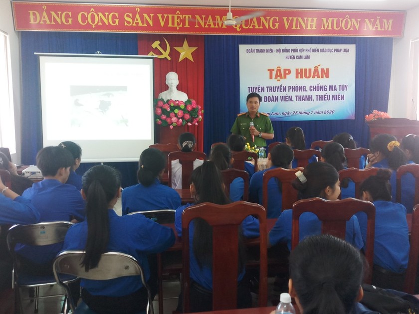 Cam Lâm, Khánh Hòa: Tuyên truyền phòng, chống ma túy cho thanh thiếu niên