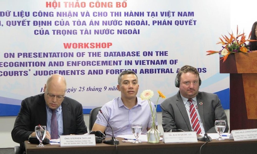 Công bố cơ sở dữ liệu công nhận và cho thi hành tại Việt Nam bản án, quyết định của tòa án nước ngoài