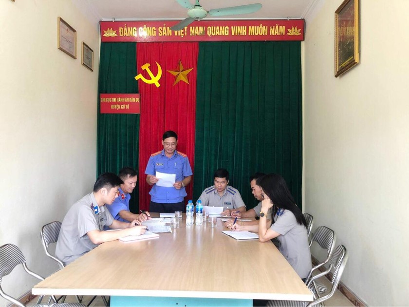 Quảng Ninh: Kiểm sát hoạt động thi hành án tại Chi cục huyện Cô Tô