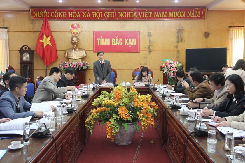 Thứ trưởng Nguyễn Khánh Ngọc làm việc với tỉnh Bắc Kạn về công tác Tư pháp và Thi hành án dân sự