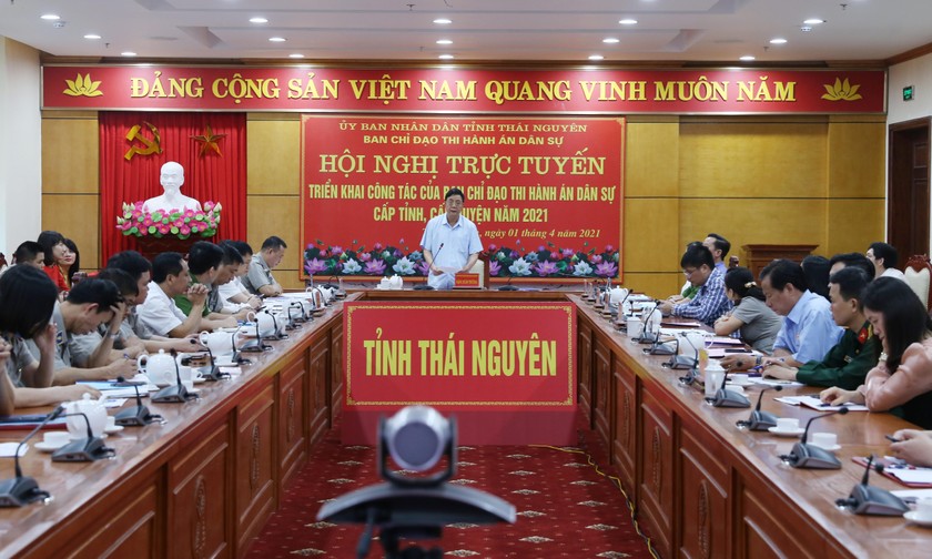 Ban chỉ đạo Thi hành án dân sự Thái Nguyên phát huy vai trò trong giải quyết các vụ án lớn