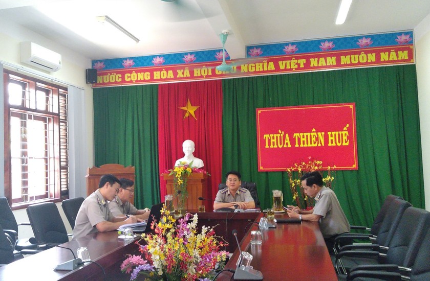 Cục THADS Thừa Thiên Huế: Giao ban trực tuyến tháng 5