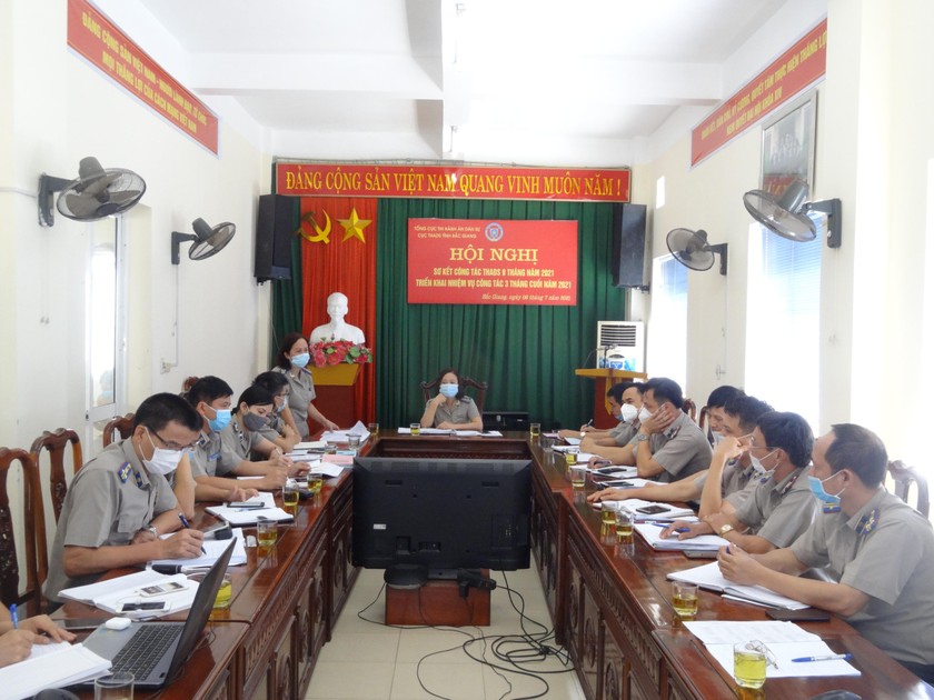 Thi hành án dân sự Bắc Giang phối hợp tốt với các trại giam, trại tạm giam