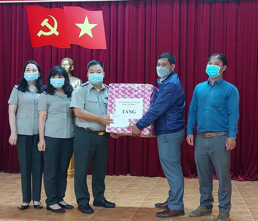Cục THADS Lâm Đồng chung tay phòng, chống dịch bệnh Covid-19