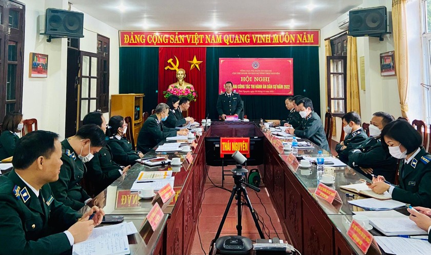 Cục Thi hành án dân sự Thái Nguyên triển khai công tác năm 2022