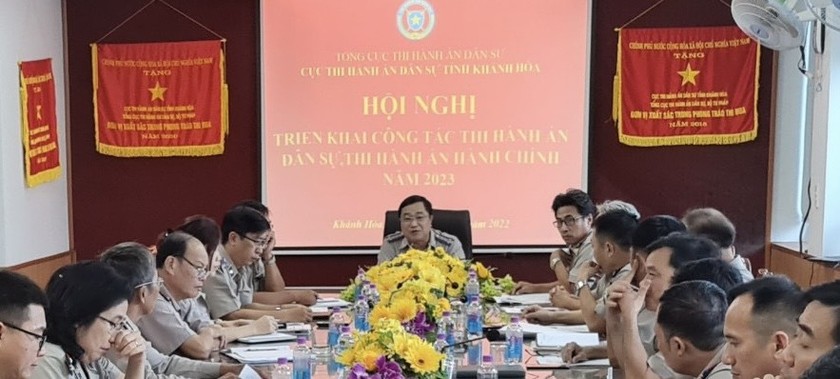 Cục THADS Khánh Hòa triển khai công tác năm 2023