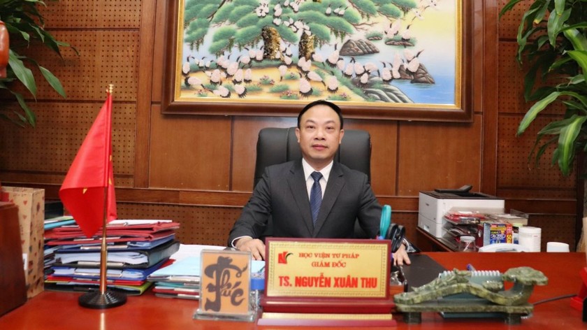 TS. Nguyễn Xuân Thu, Giám đốc Học viện Tư pháp