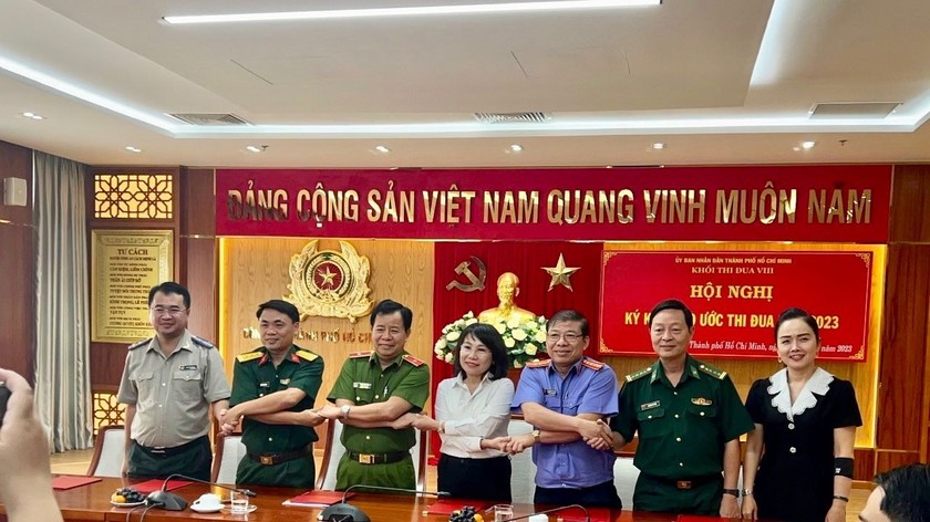 TP.Hồ Chí Minh: Khối thi đua VIII ký kết giao ước thi đua