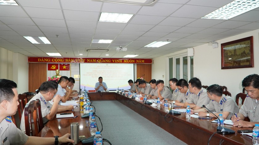 Phó Tổng cục trưởng Nguyễn Văn Lực làm việc tại Cục Thi hành án dân sự TPHCM