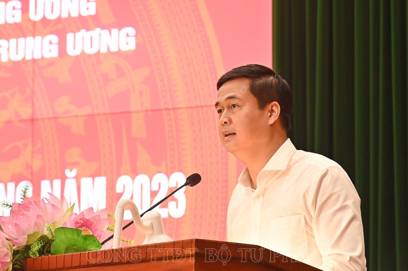 Ông Phạm Huy Giang, Trưởng Ban Thi đua khen thưởng TW