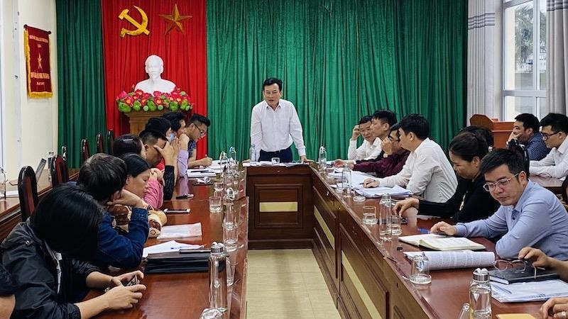 Chủ tịch UBND quận Lê Chân Nguyễn Văn Phiệt chủ trì cuộc đối thoại