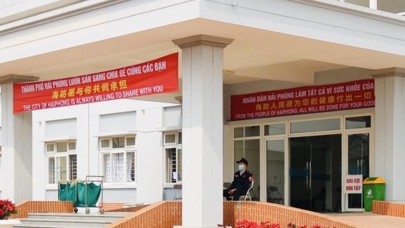 Khu cách ly y tế tập trung tại Bệnh viện Hữu nghị Việt Tiệp cơ sở 2