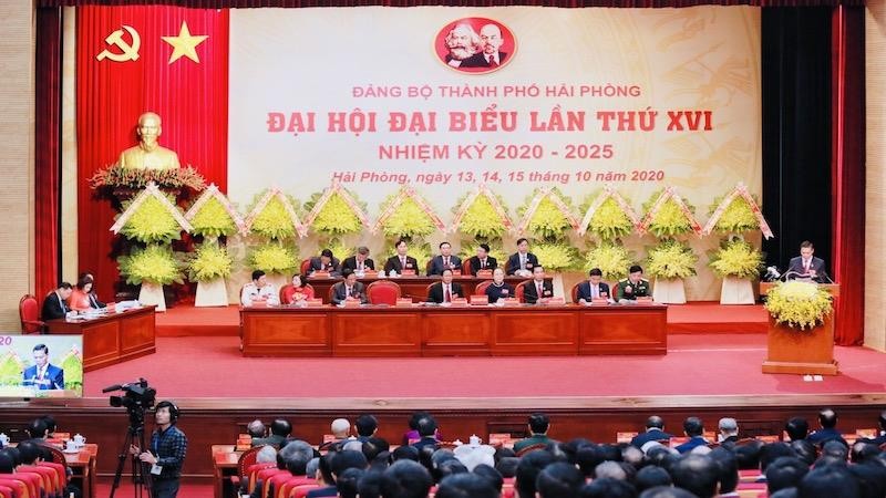 Sáng 14/10, Đại hội đại biểu Đảng bộ TP Hải Phòng lần thứ XVI (nhiệm kỳ 2020 – 2025) đã chính thức khai mạc