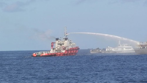 Video: Tàu Trung Quốc tiếp tục tấn công tàu Việt Nam