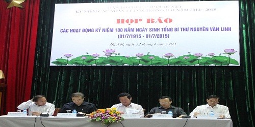 Nhiều hoạt động kỷ niệm 100 năm ngày sinh Tổng Bí thư Nguyễn Văn Linh