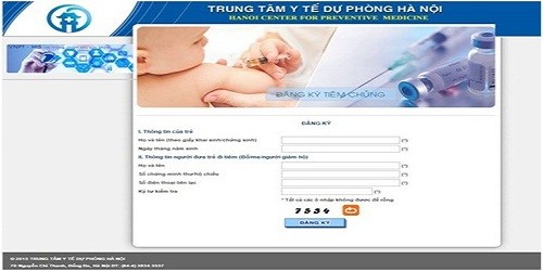 Hà Nội nhận đăng ký tiêm vaccine pentaxim đợt 2 trong ngày mai