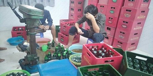 "Hô biến" bia rẻ tiền thành bia Sài Gòn