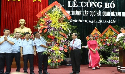 Thành lập Cục Hải quan Hà Nam Ninh