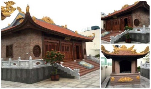 Khu tâm linh trái phép trên tòa nhà Hòa Bình Green City, số 505 Minh Khai, Hà Nội
