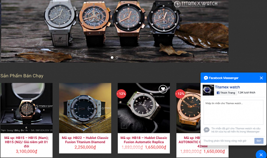 Titamex Watch kinh doanh hàng loạt đồng hồ giả, nhái các thương hiệu nổi tiếng?