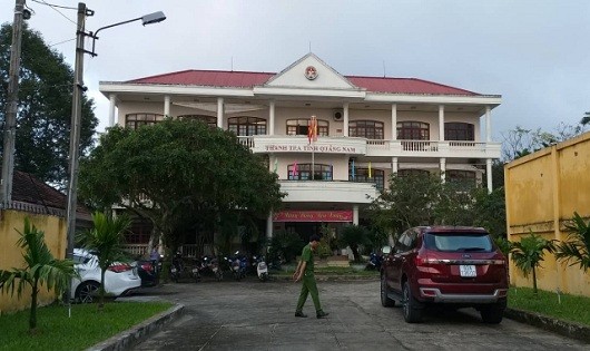 Trụ sở Thanh tra tỉnh Quảng Nam, nơi ông N. công tác