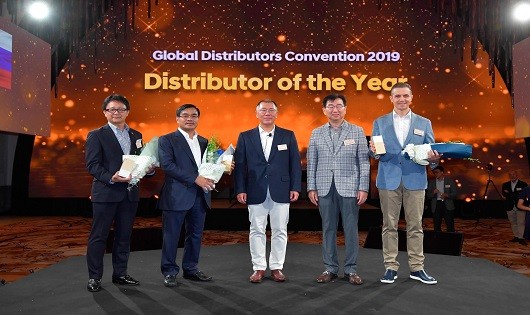 Hyundai Thành Công lần 3 liên tiếp nhận giải thưởng  Nhà phân phối toàn cầu của năm 