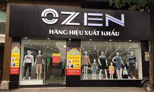 Chuỗi thời trang Ozen kinh doanh sản phẩm có dấu hiệu giả mạo thương hiệu nổi tiếng