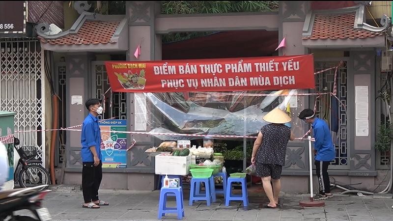 Điểm bán hàng bình ổn tại các khu vực không có chợ ở Hà Nội
