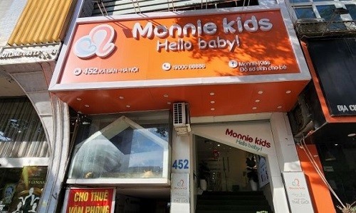 Hệ thống Monnie Kids bị xử phạt vì kinh doanh hàng nhập lậu