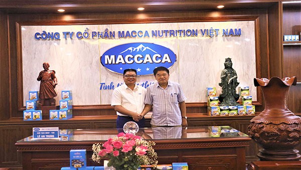 Tổng hội Nông nghiệp Việt Nam thăm và làm việc tại  Công ty Macca Nutrition 