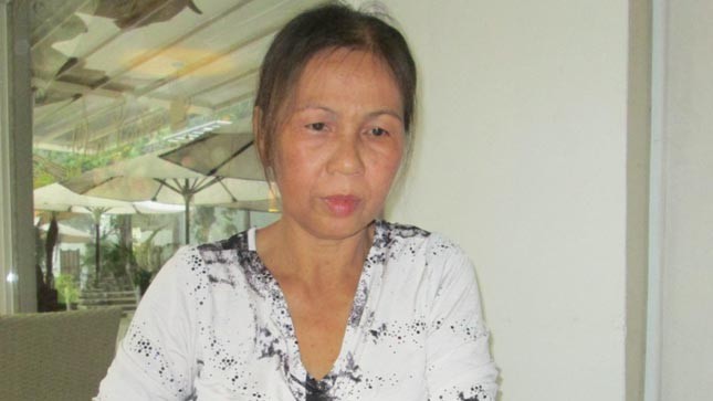 Bà Phạm Thị Lan đã 13 năm theo đuổi vụ kiện anh họ tự ý chiếm đất tổ tiên làm của riêng