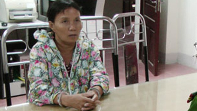 Bị cáo Nguyễn Thị Lan tại cơ quan điều tra