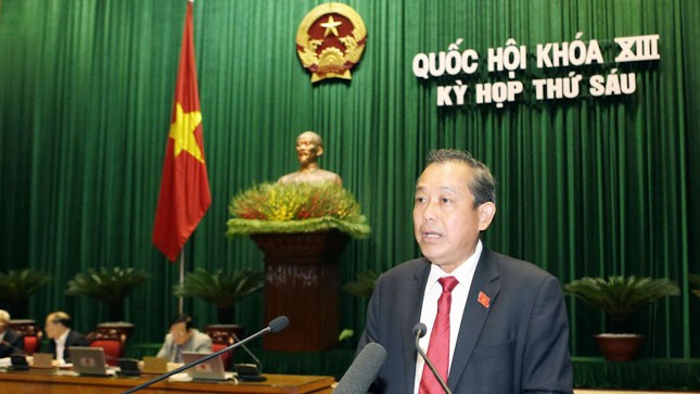 Chánh án TANDTC Trương Hòa Bình