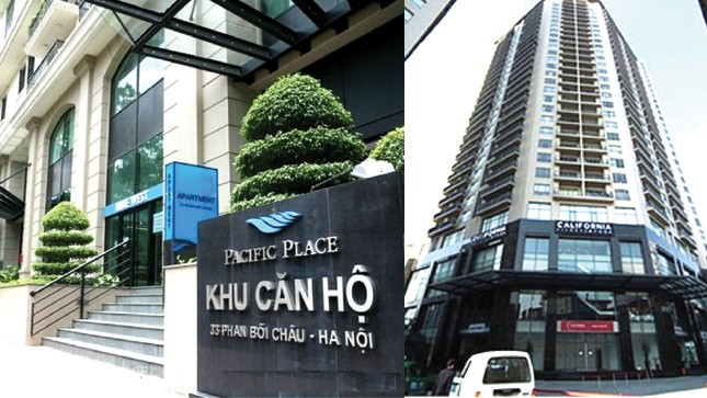 Hai căn hộ siêu sang tại cao ốc Pacific Place và Sky City đứng tên người tình của Dương Chí Dũng nhưng thực chất là của Dũng.
