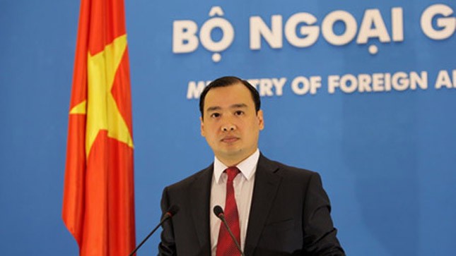 Người phát ngôn Bộ Ngoại giao Việt Nam Lê Hải Bình. (Nguồn: Bộ Ngoại giao)