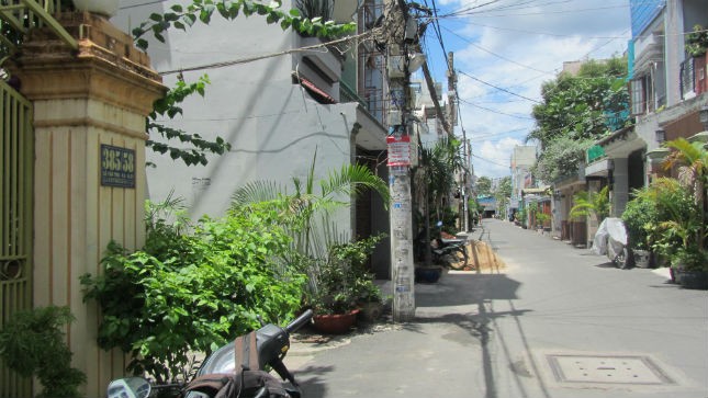 : Hẻm 385, đường Lê Văn Thọ (Gò Vấp), nơi xảy ra vụ cướp sử dụng nước ớt