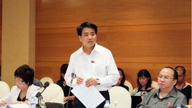 ĐBQH Nguyễn Đức Chung - giám đốc Công an Tp Hà Nội