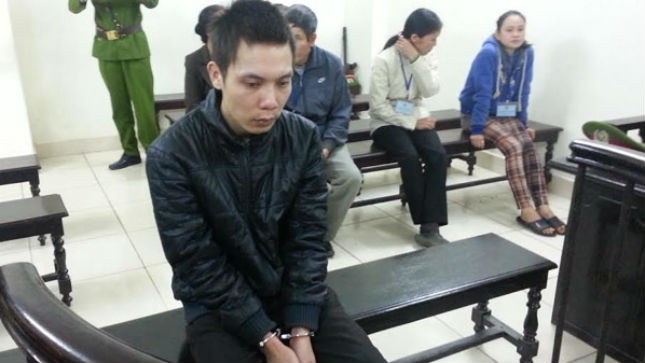 Bị cáo Nguyễn Duy Linh tại phiên tòa sơ thẩm