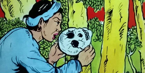 Hình ảnh minh họa truyện "Sọ Dừa", ấn bản của NXB Hồng Đức.