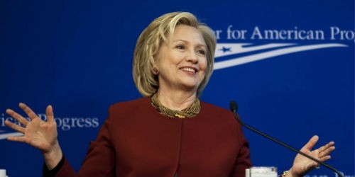 Hillary Clinton chính thức tranh cử tổng thống