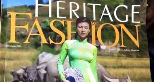 Gắn chùa thiêng Myanmar gắn lên áo dài, tạp chí Heritage bị chỉ trích