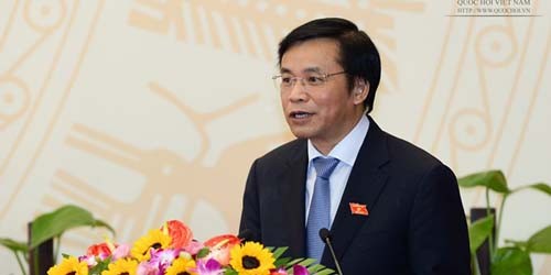 Ông Nguyễn Hạnh Phúc làm Tổng Thư ký Quốc hội