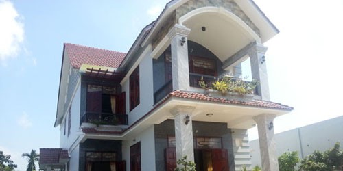 Căn nhà của Nguyễn Văn Út nơi xảy ra vụ nổ súng. Ảnh: Hoài Thanh 