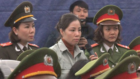Tử tù Nguyễn Thị Huệ mang thai khhi đang chờ thi hành án.