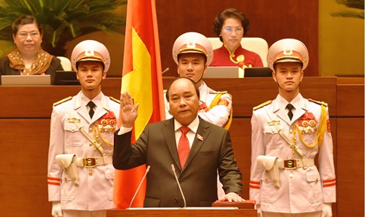Thủ tướng Nguyễn Xuân Phúc tuyên thệ
