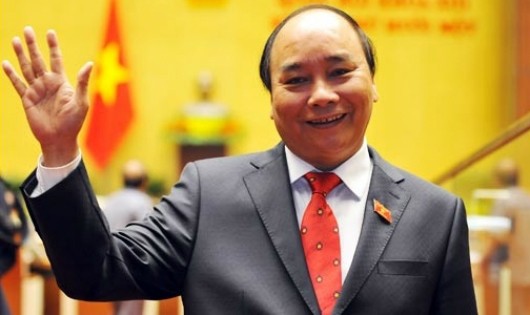 Thủ tướng Nguyễn Xuân Phúc trả lời phỏng vấn báo chí Nhật