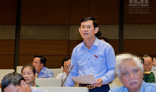 ĐB NGuyễn Ngọc Phương  phát biểu tại Kỳ họp thứ 2, QH khóa XIV